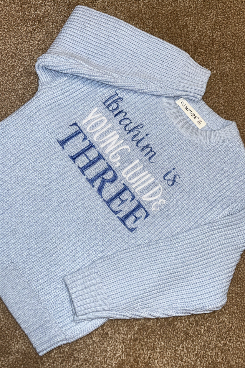 Personalised Knitted Jumper