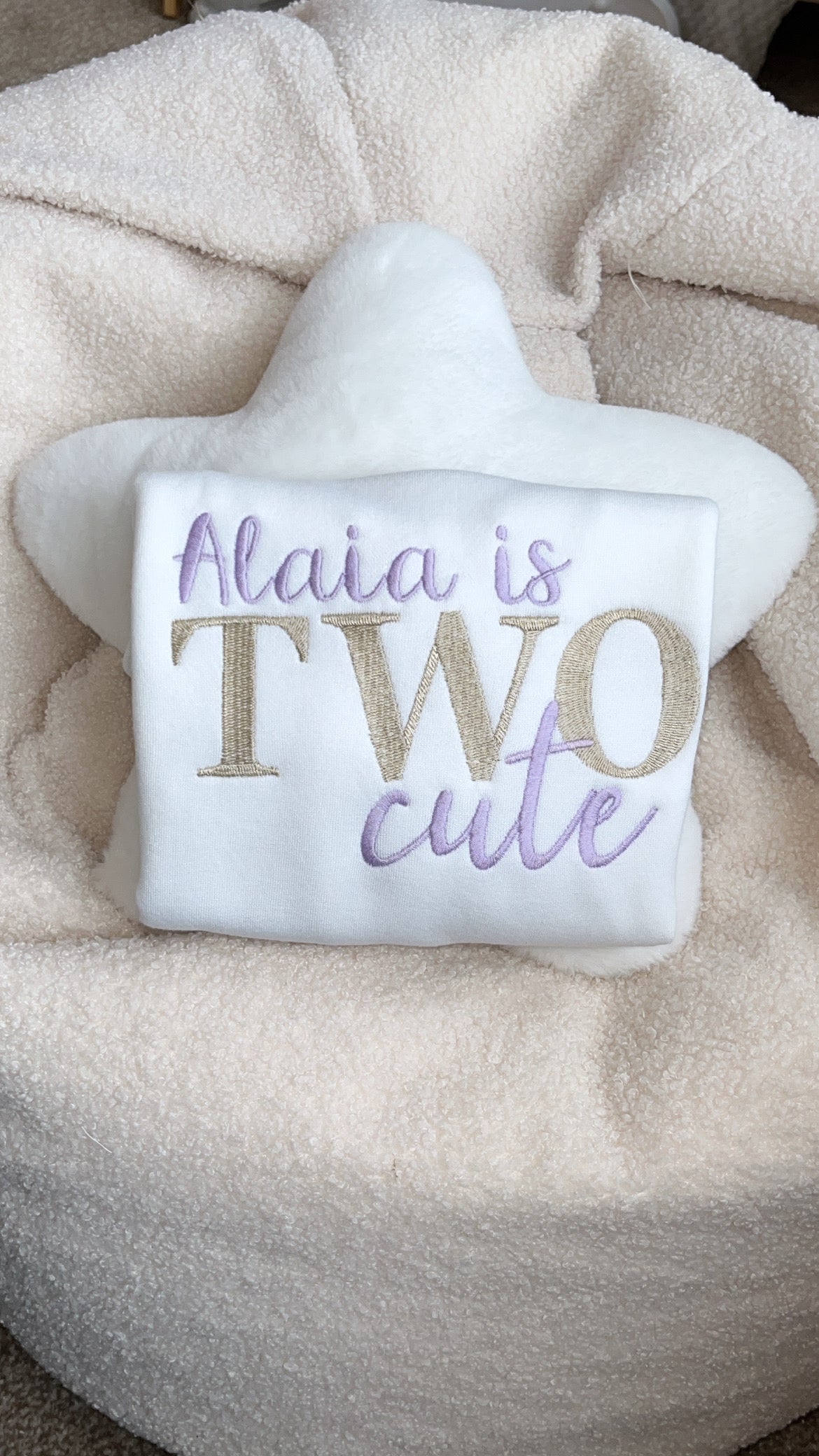Two Cute - Birthday T-Shirt