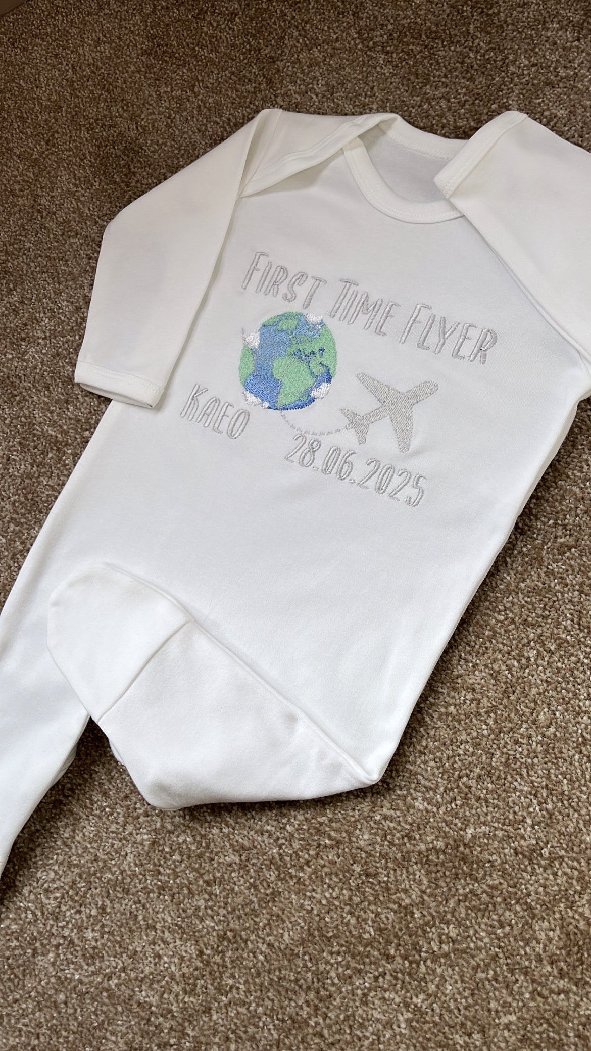 First Time Flyer- Kids Globe Travel Top