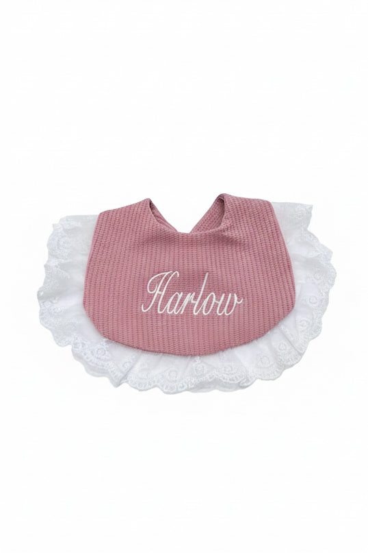 Lace Trim Bib