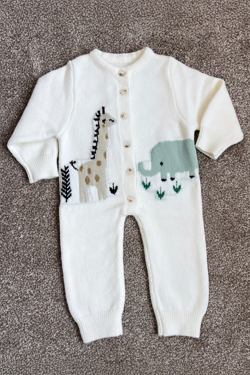 Safari Knit Romper