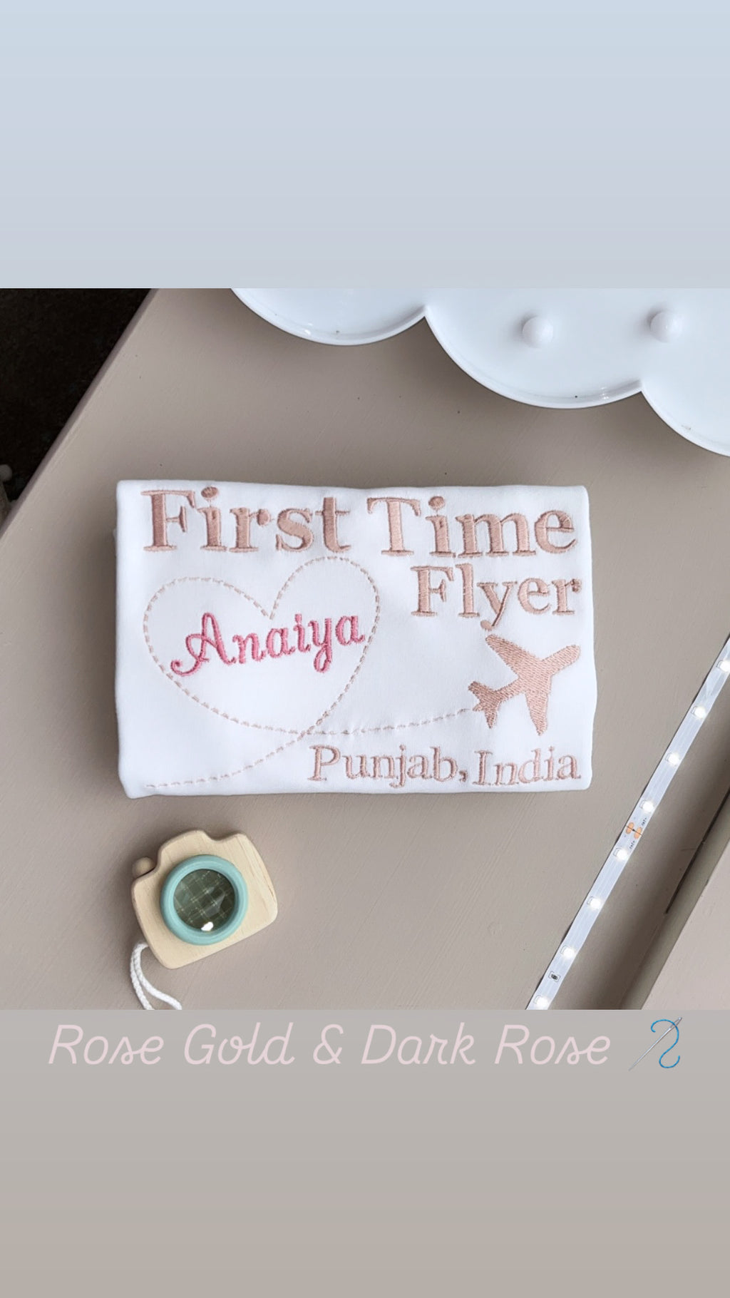First Time Flyer- Kids Travel Top