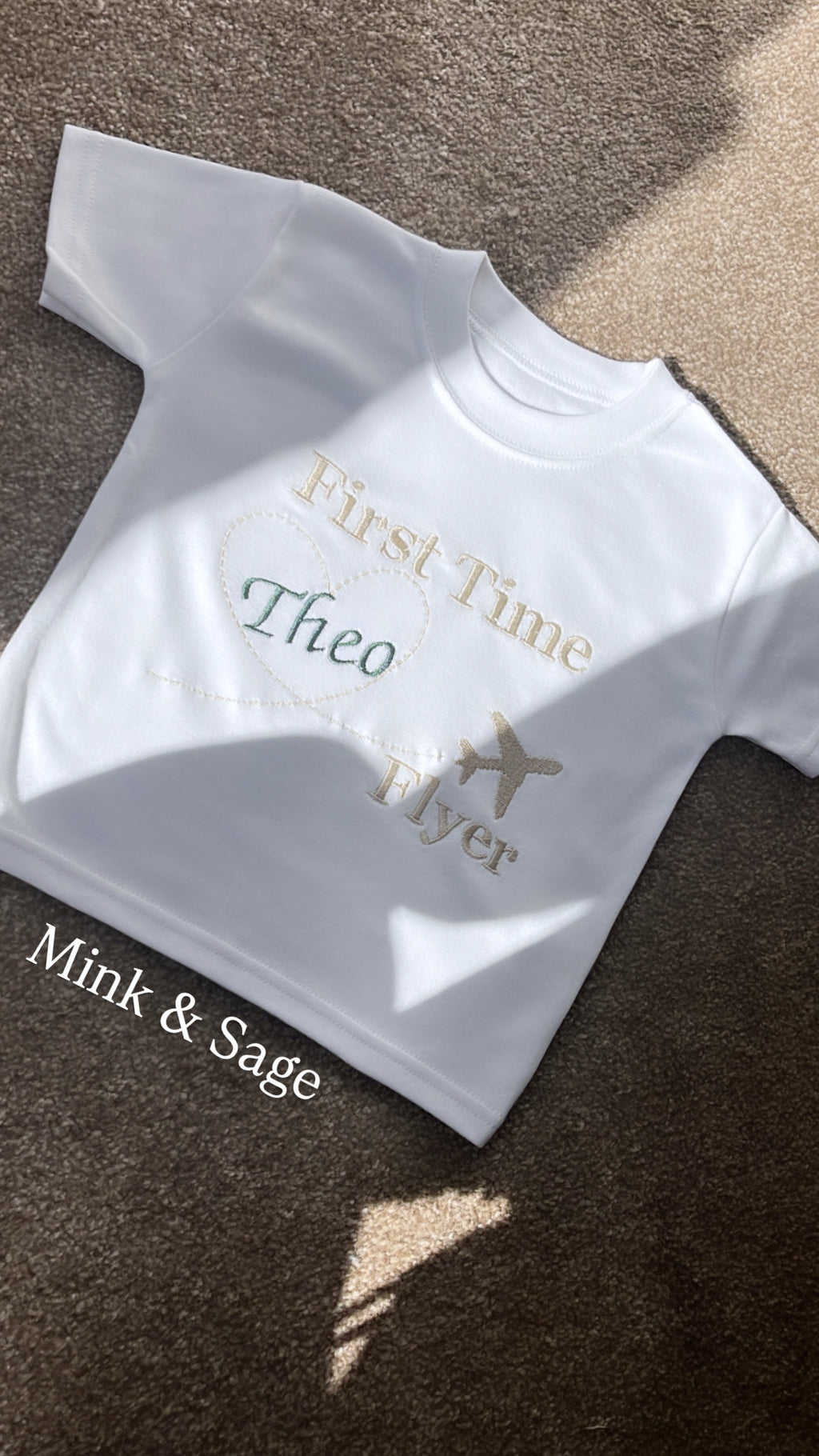 First Time Flyer- Kids Travel Top