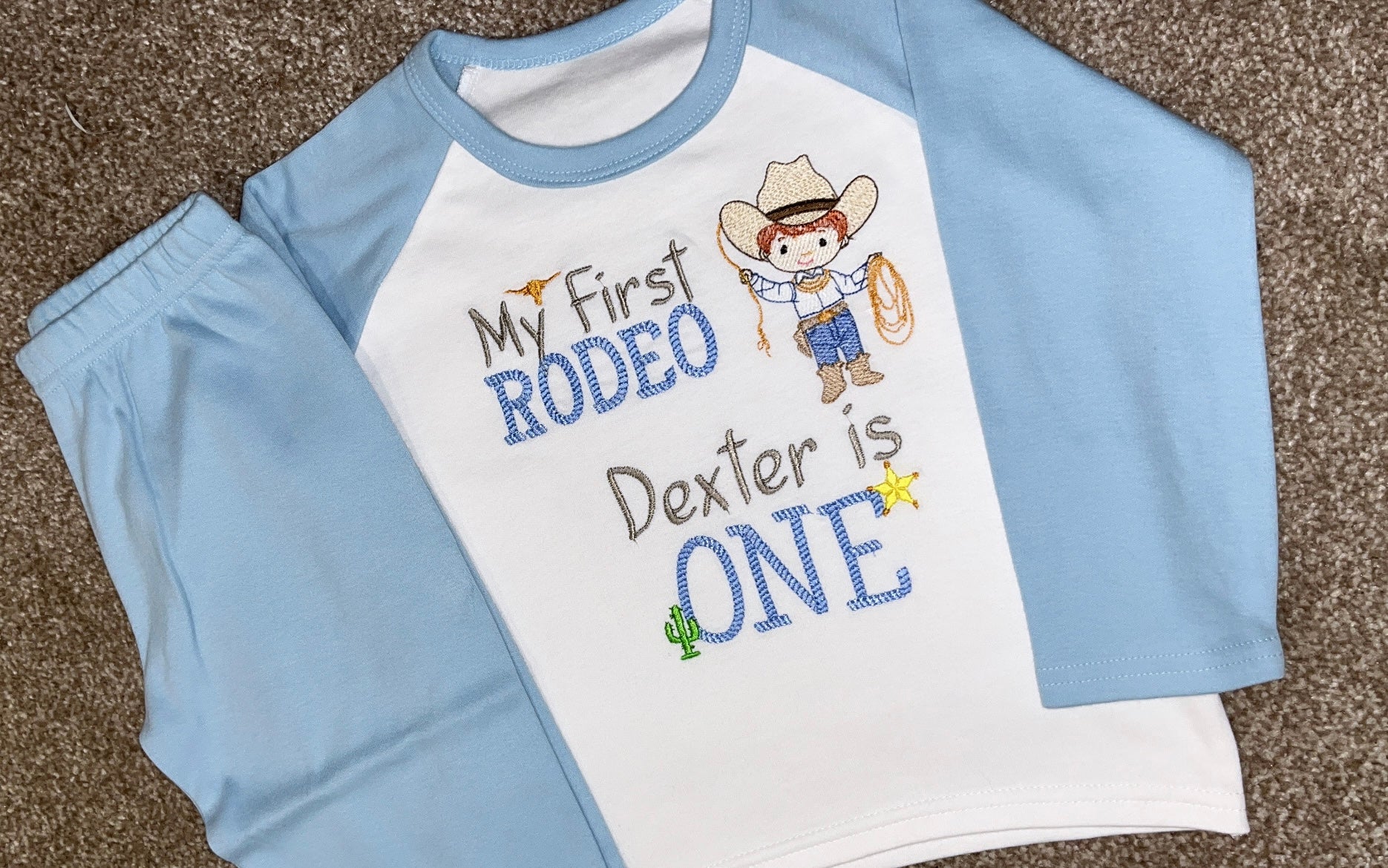 My First Rodeo - 1st Birthday Pyjamas