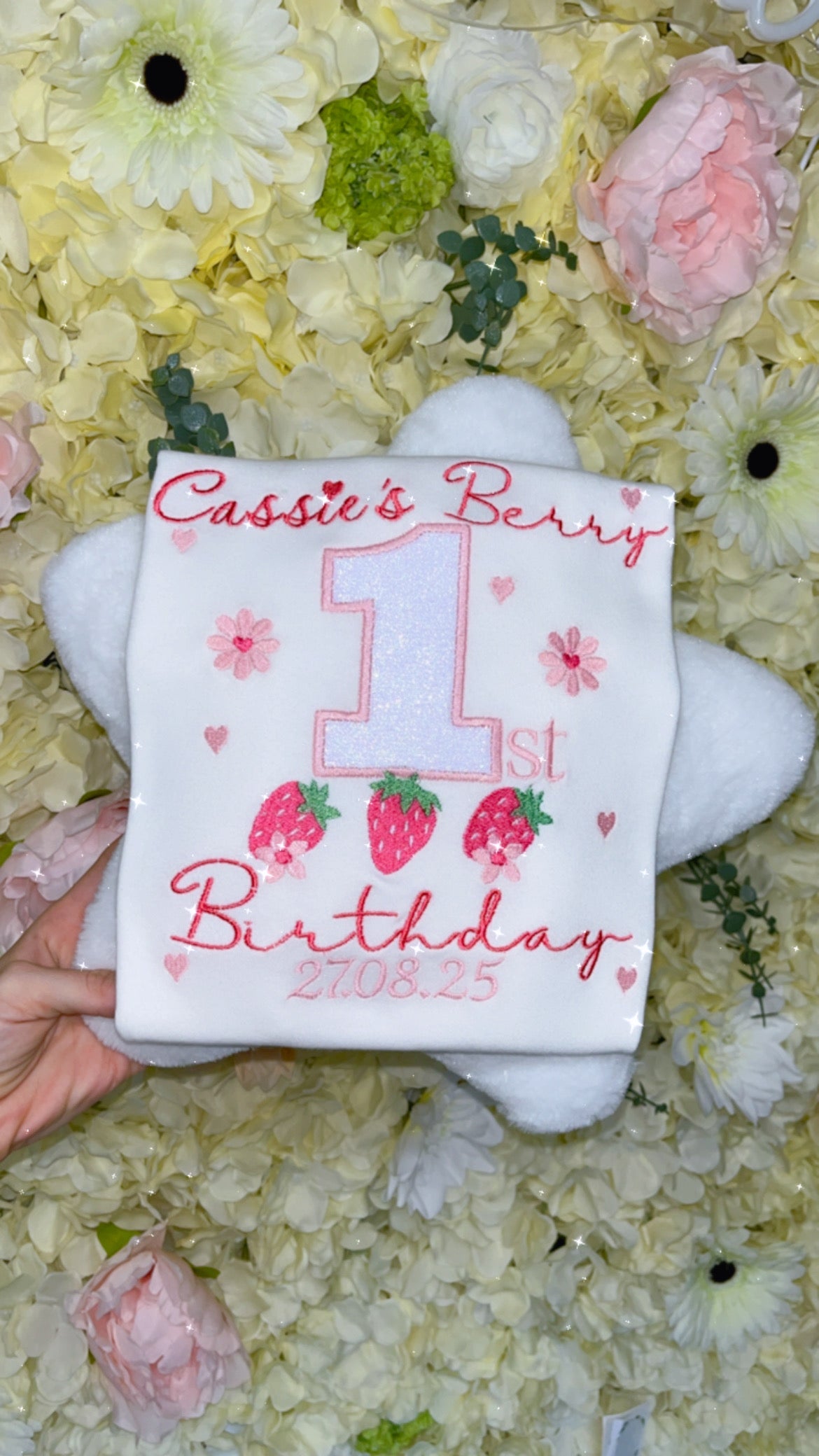 Berry 1st Birthday T-Shirt