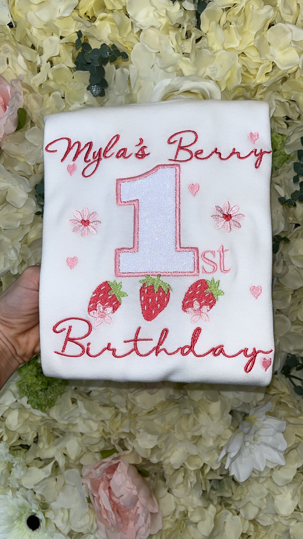 Berry 1st Birthday T-Shirt