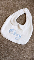 Quilted Baby Bib with Collar