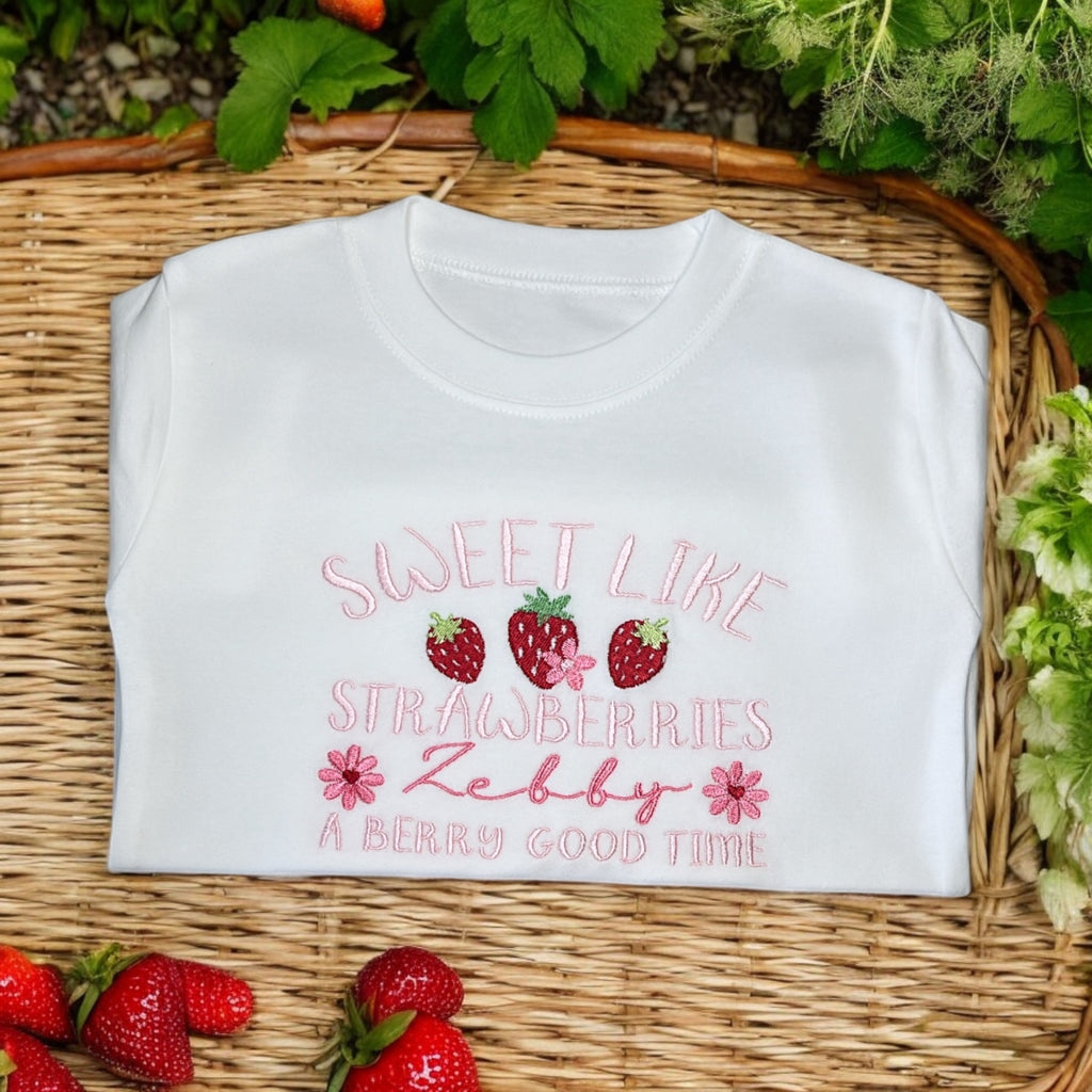 Strawberry Slogan T-Shirt