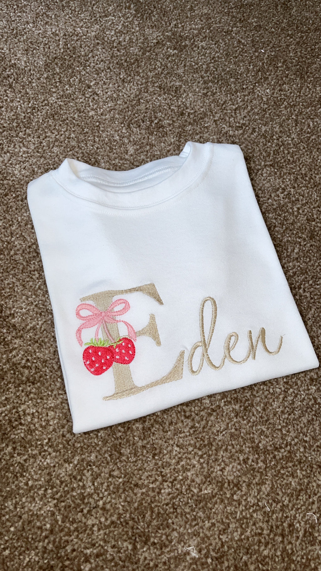 Strawberry Bow T-Shirt