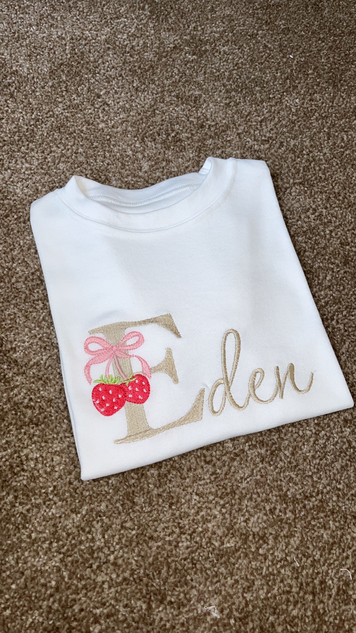 Strawberry Bow T-Shirt