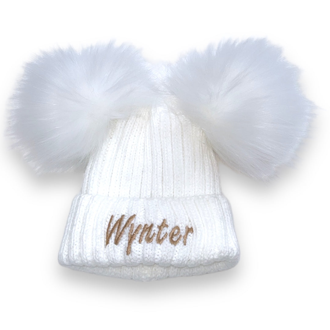 Double Pom Hat