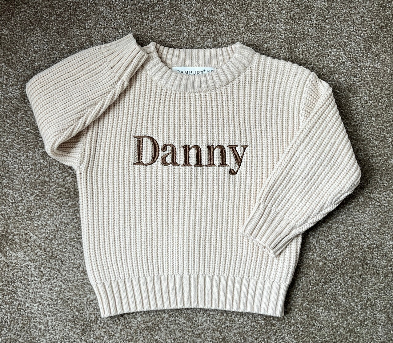 Personalised Knitted Jumper