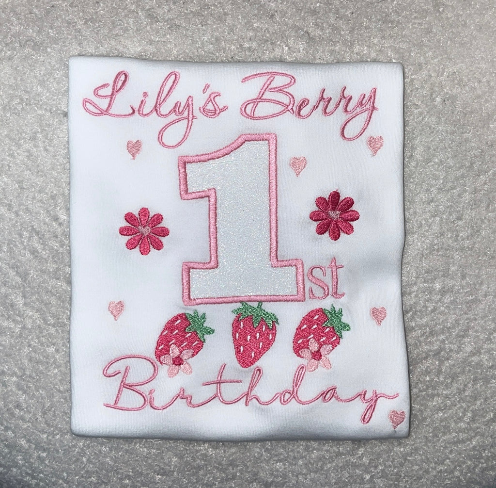 Berry 1st Birthday T-Shirt