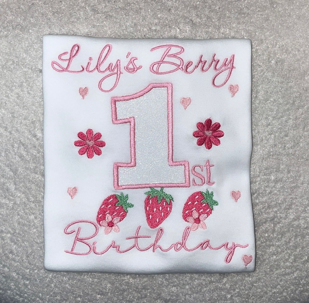 Berry 1st Birthday T-Shirt