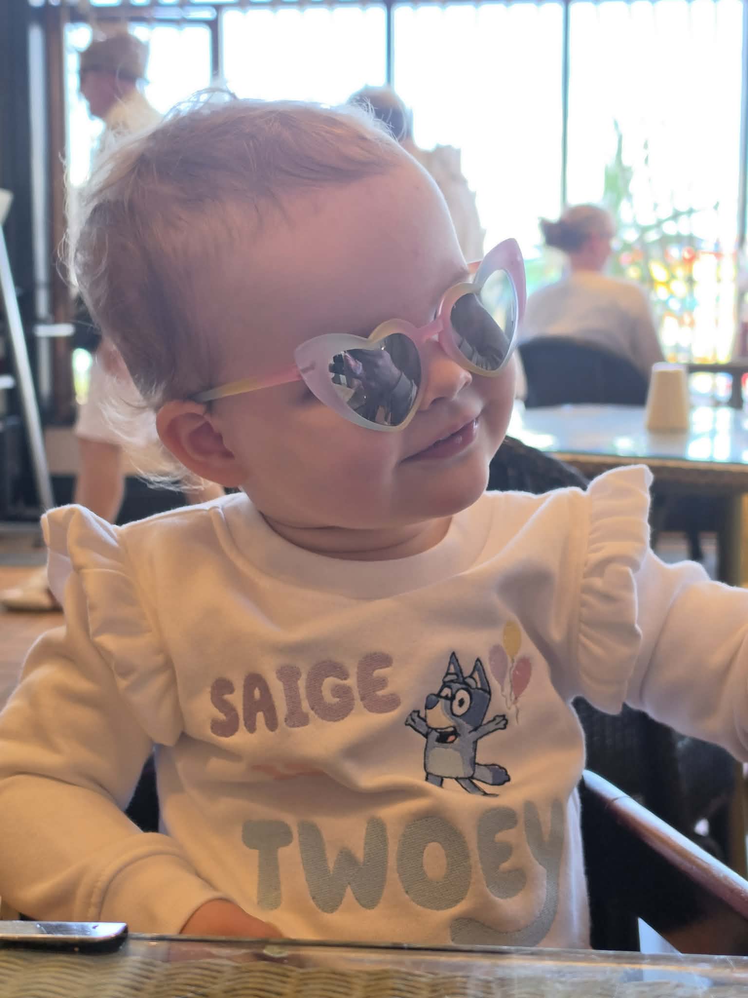 Bluey Birthday Frilly Sweatshirt