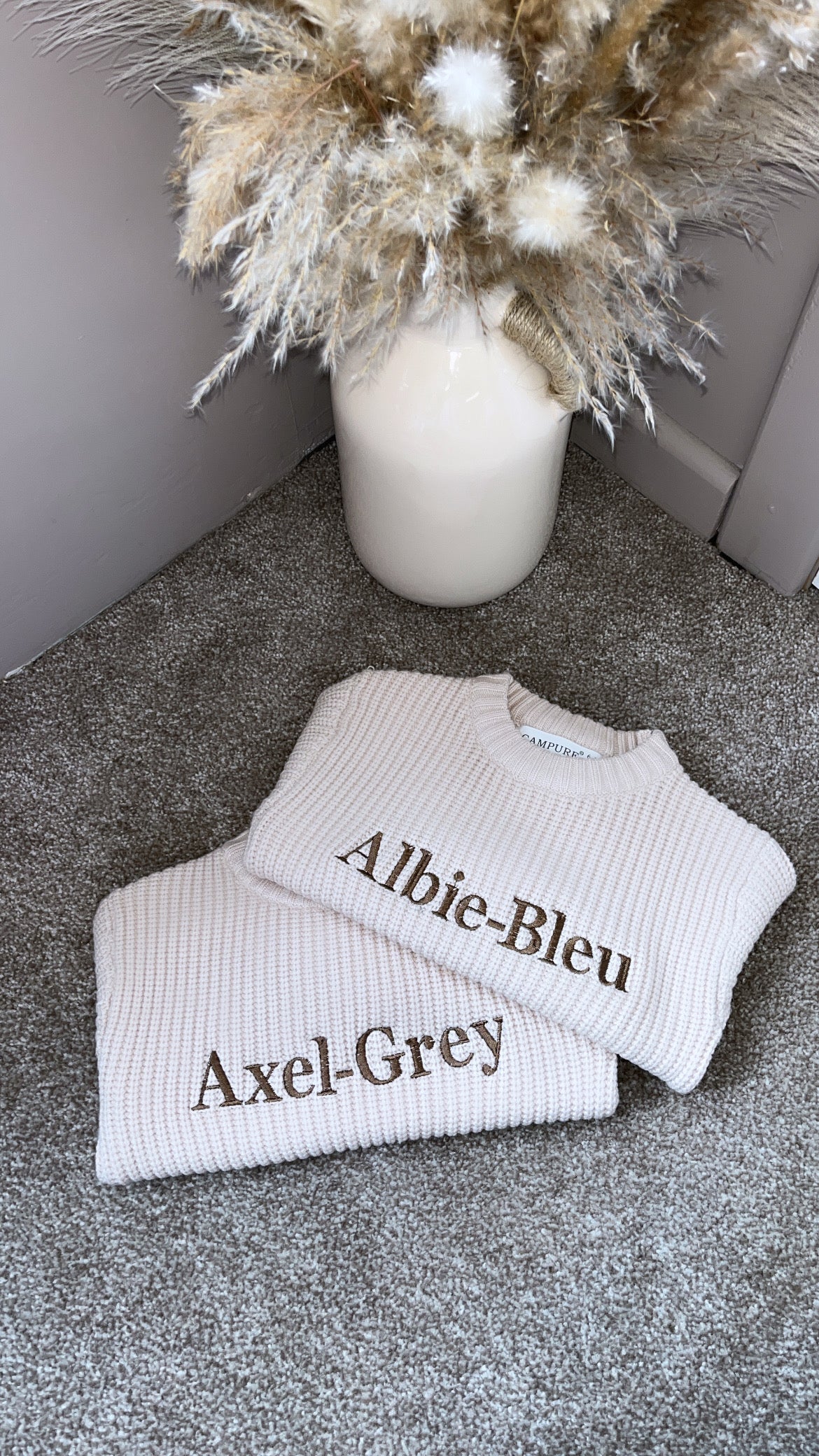 Personalised Knitted Jumper