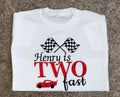 Two Fast - Birthday T-Shirt