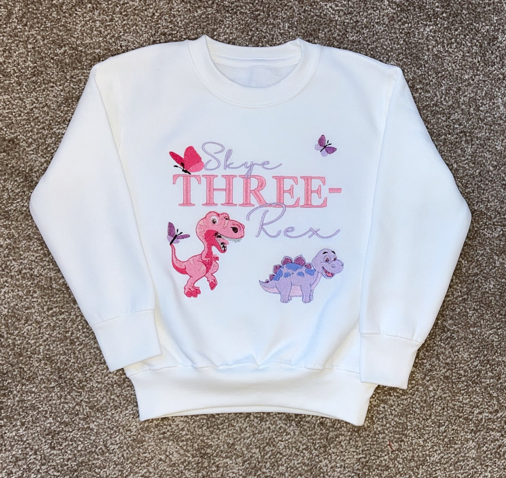 Three-Rex - Birthday T-Shirt