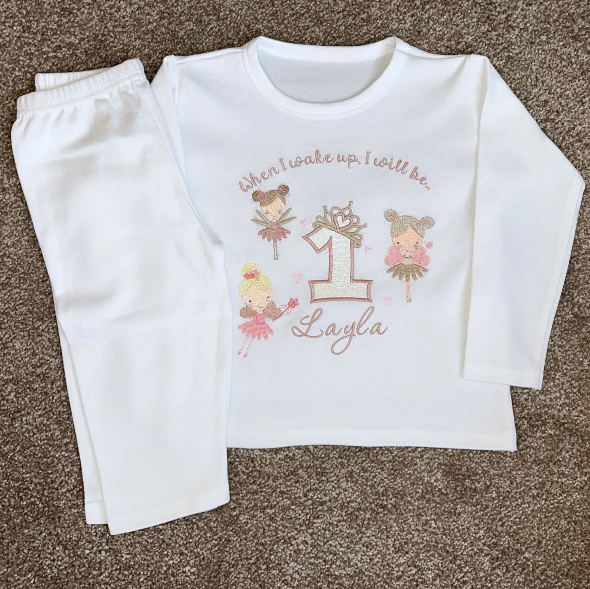 Whimsical Fairy Frilled Pyjama set