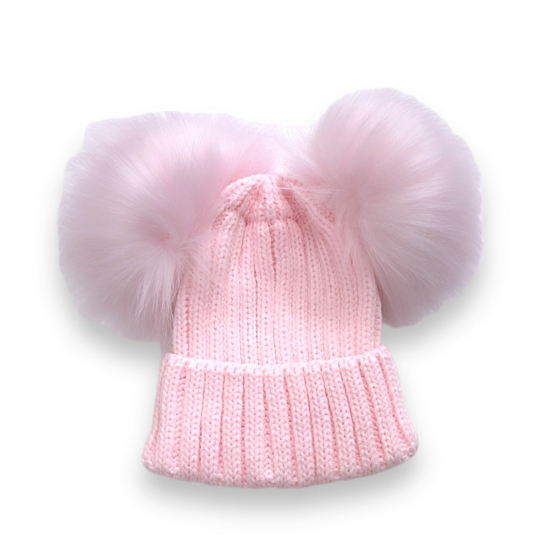 Double Pom Hat