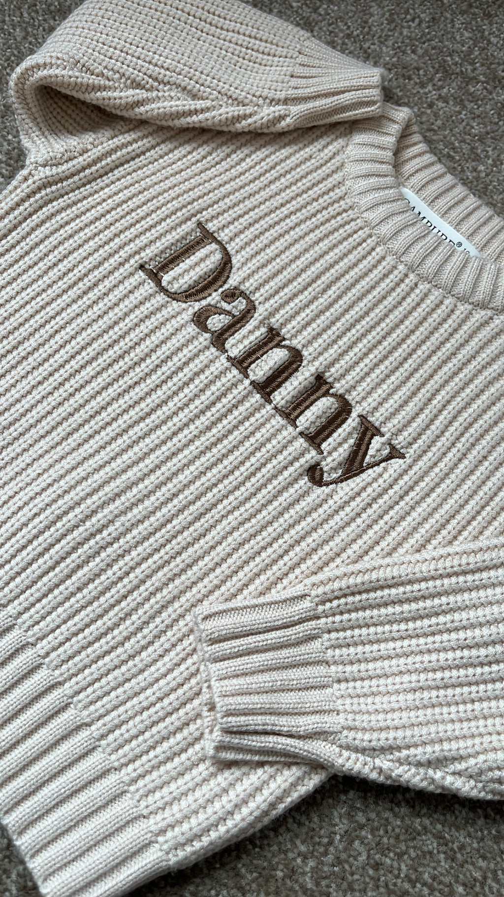 Personalised Knitted Jumper