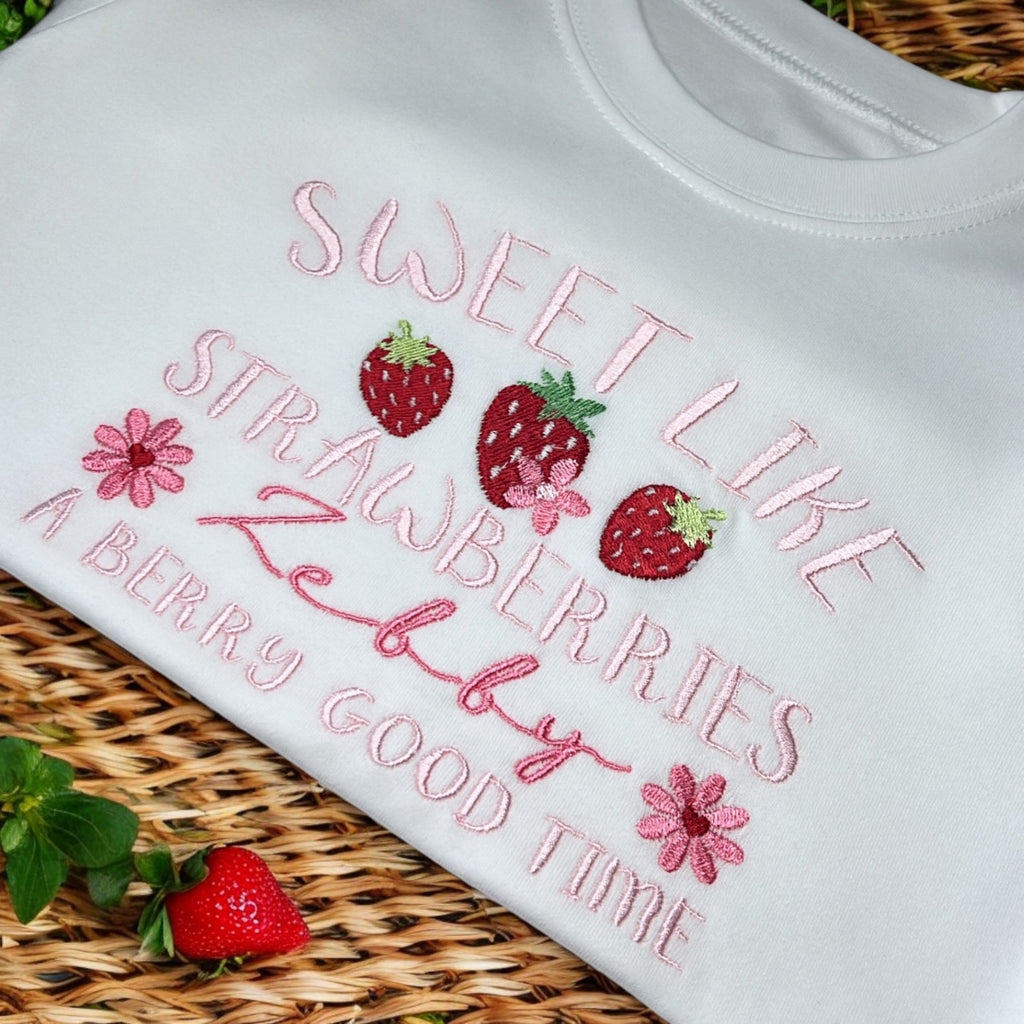 Strawberry Slogan T-Shirt