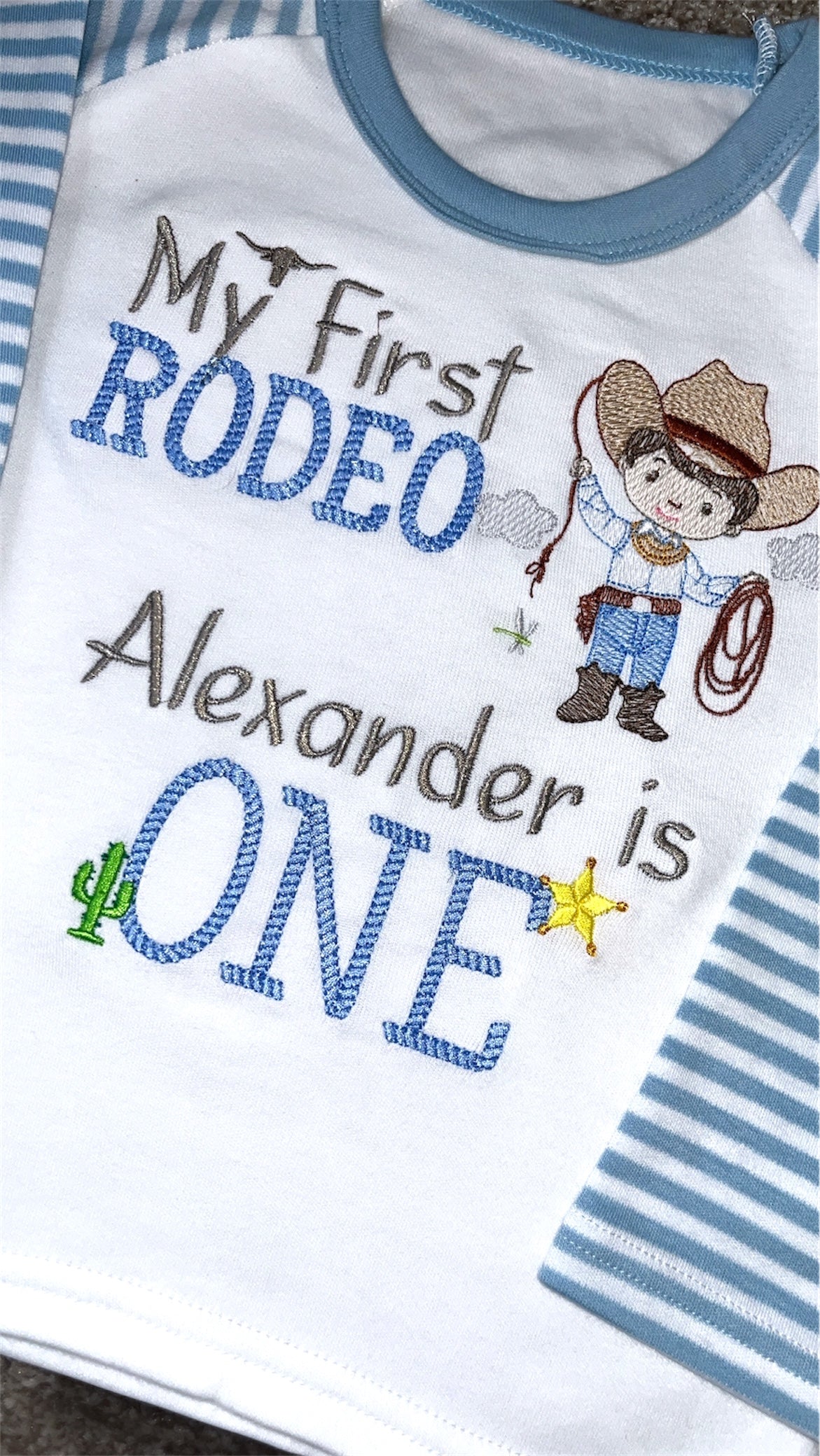 My First Rodeo - 1st Birthday Pyjamas