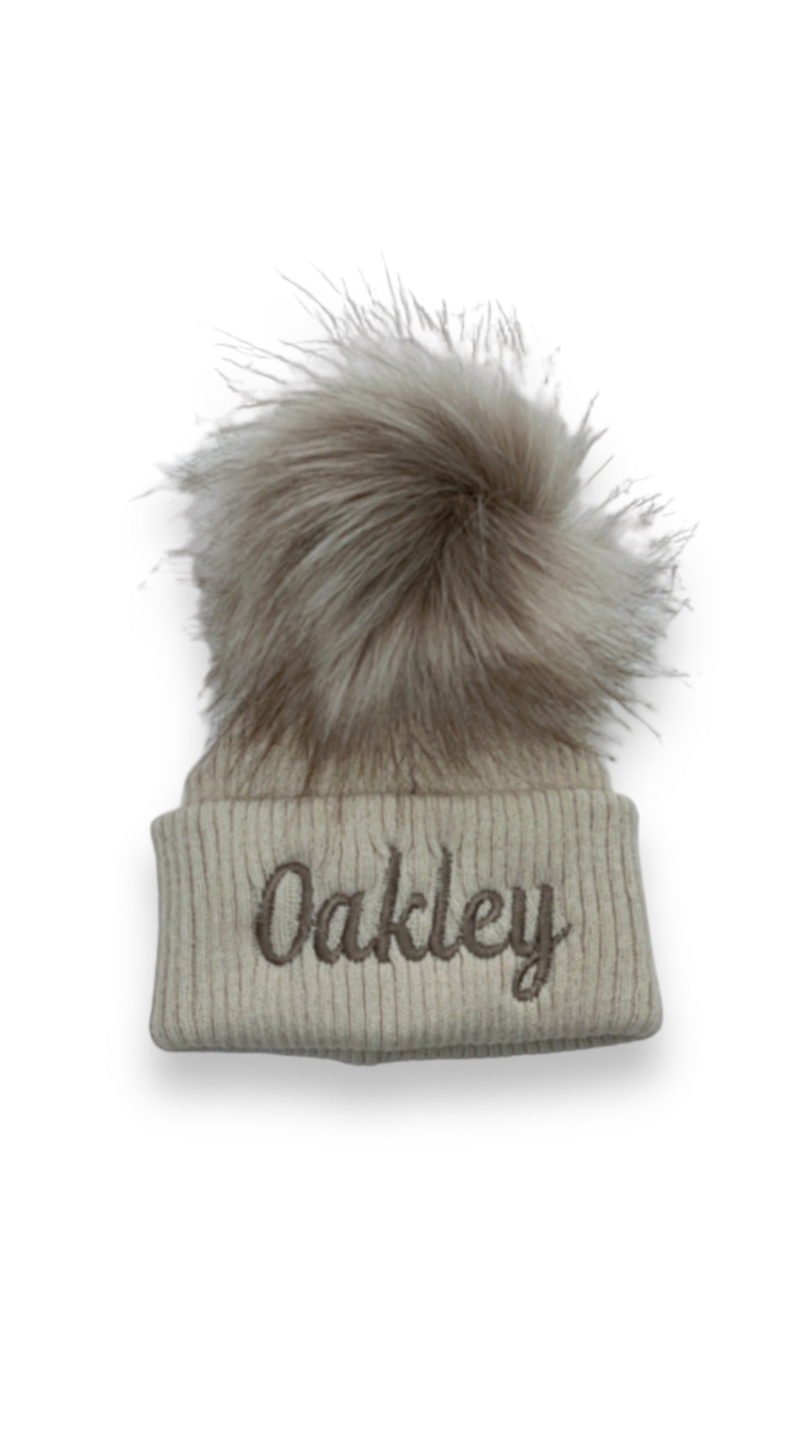 Ribbed Pom Hat