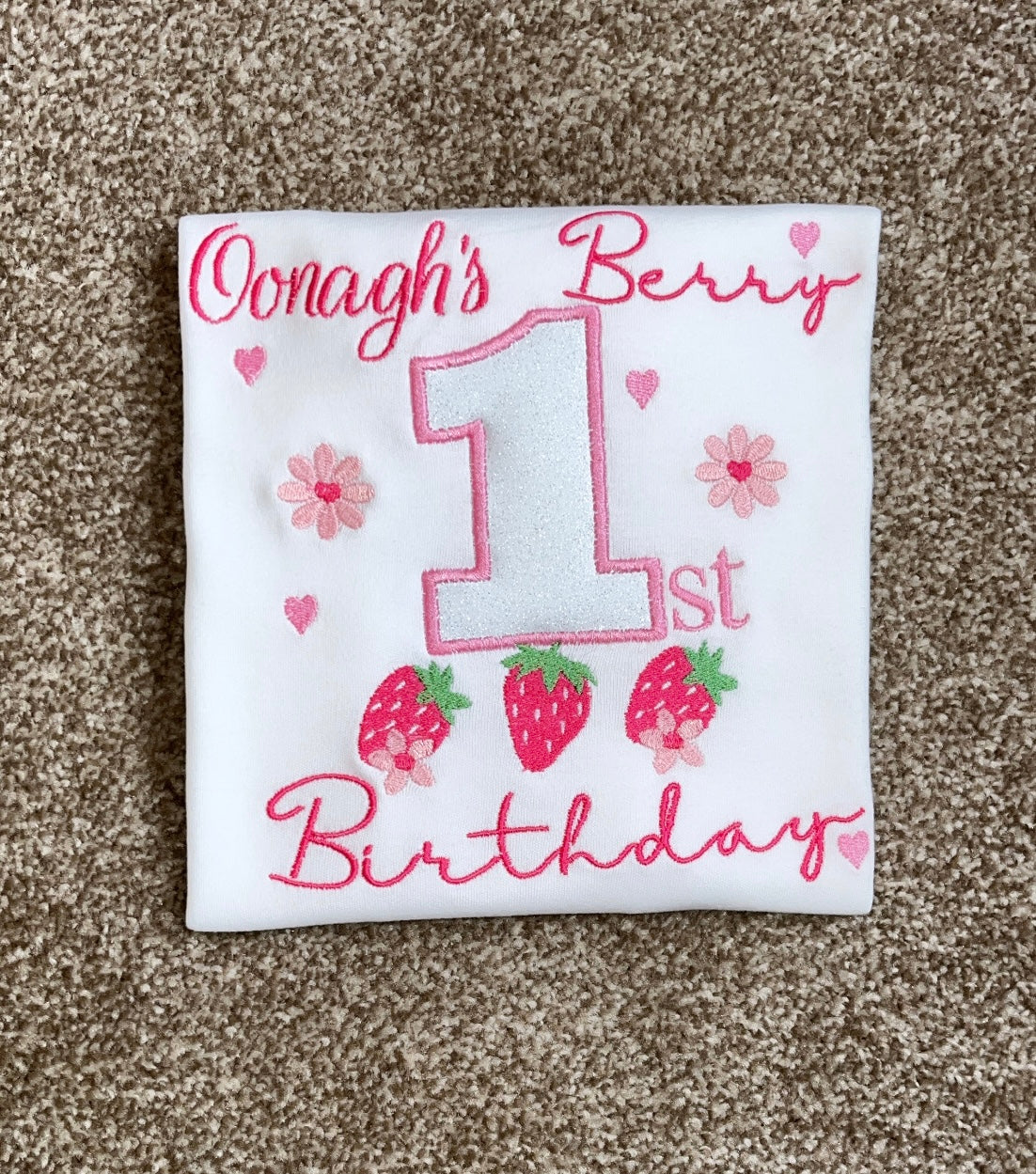 Berry 1st Birthday T-Shirt