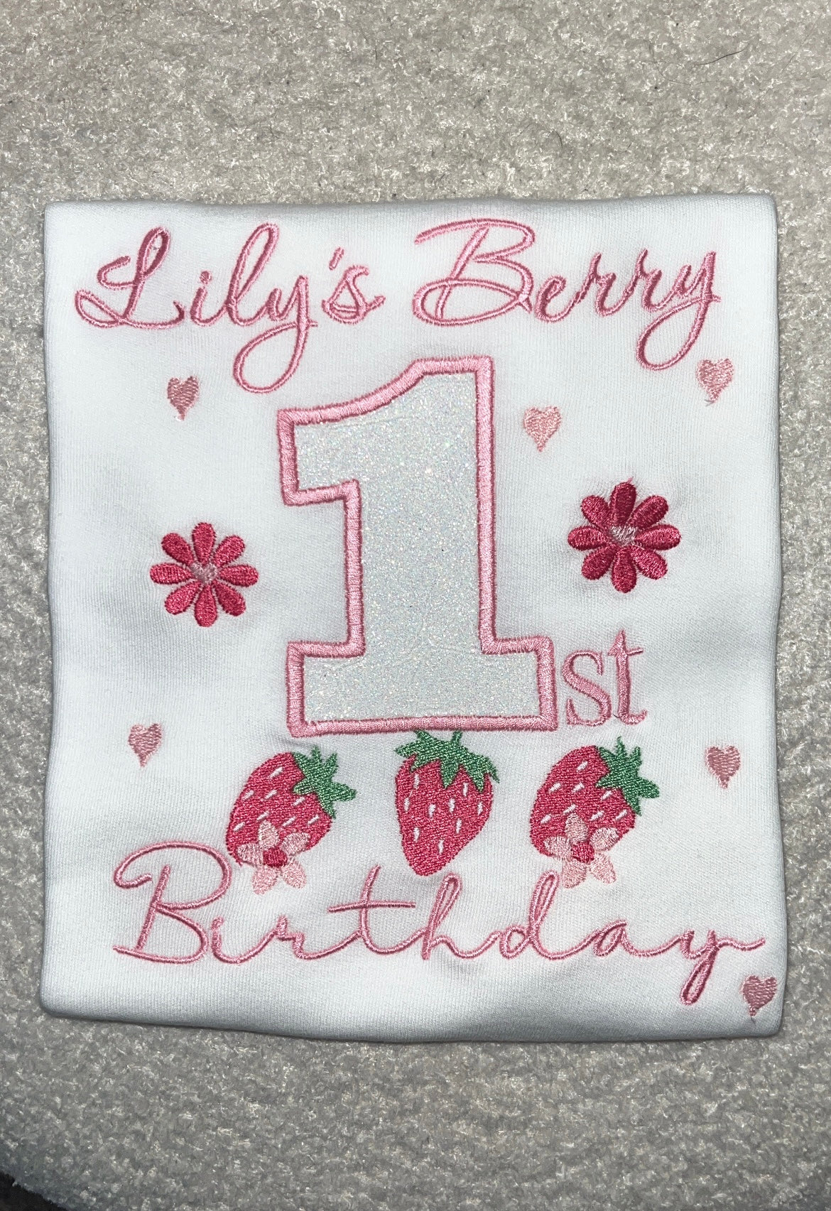 Berry 1st Birthday T-Shirt