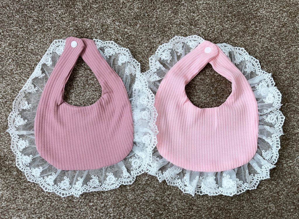 Lace Trim Bib