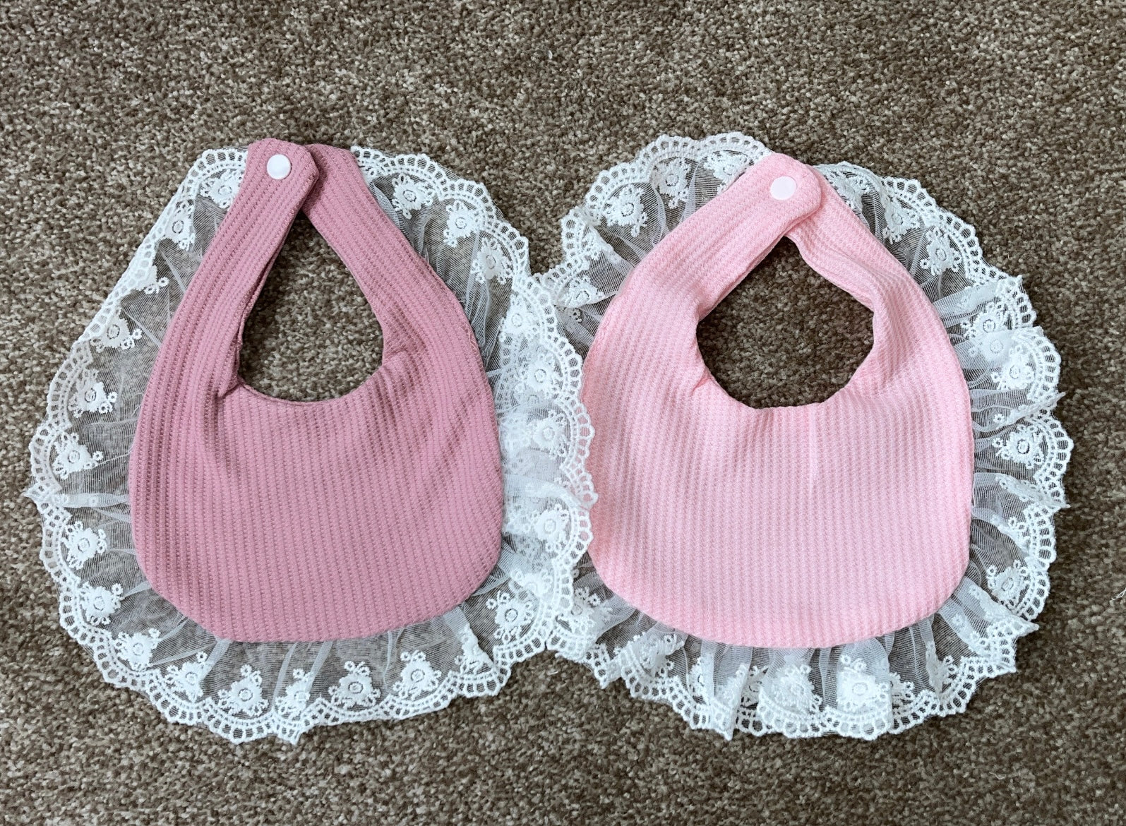 Lace Trim Bib