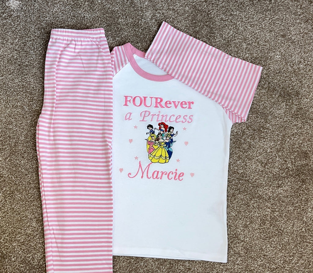 FOURever a Princess - Birthday Pyjama Set
