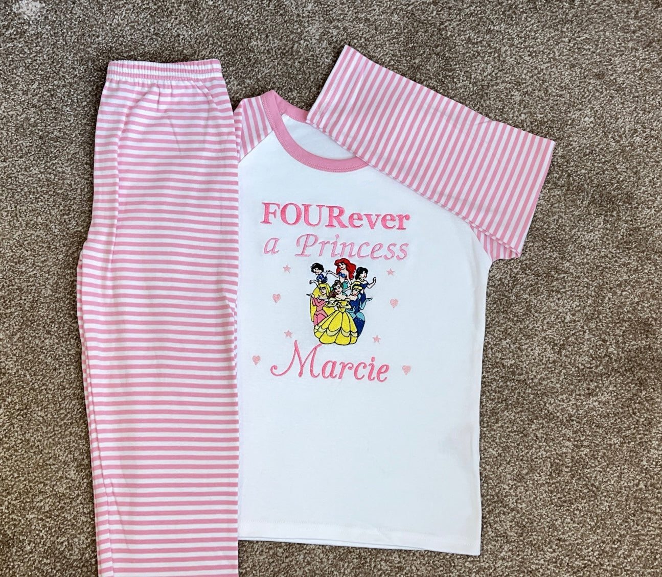 FOURever a Princess - Birthday Pyjama Set