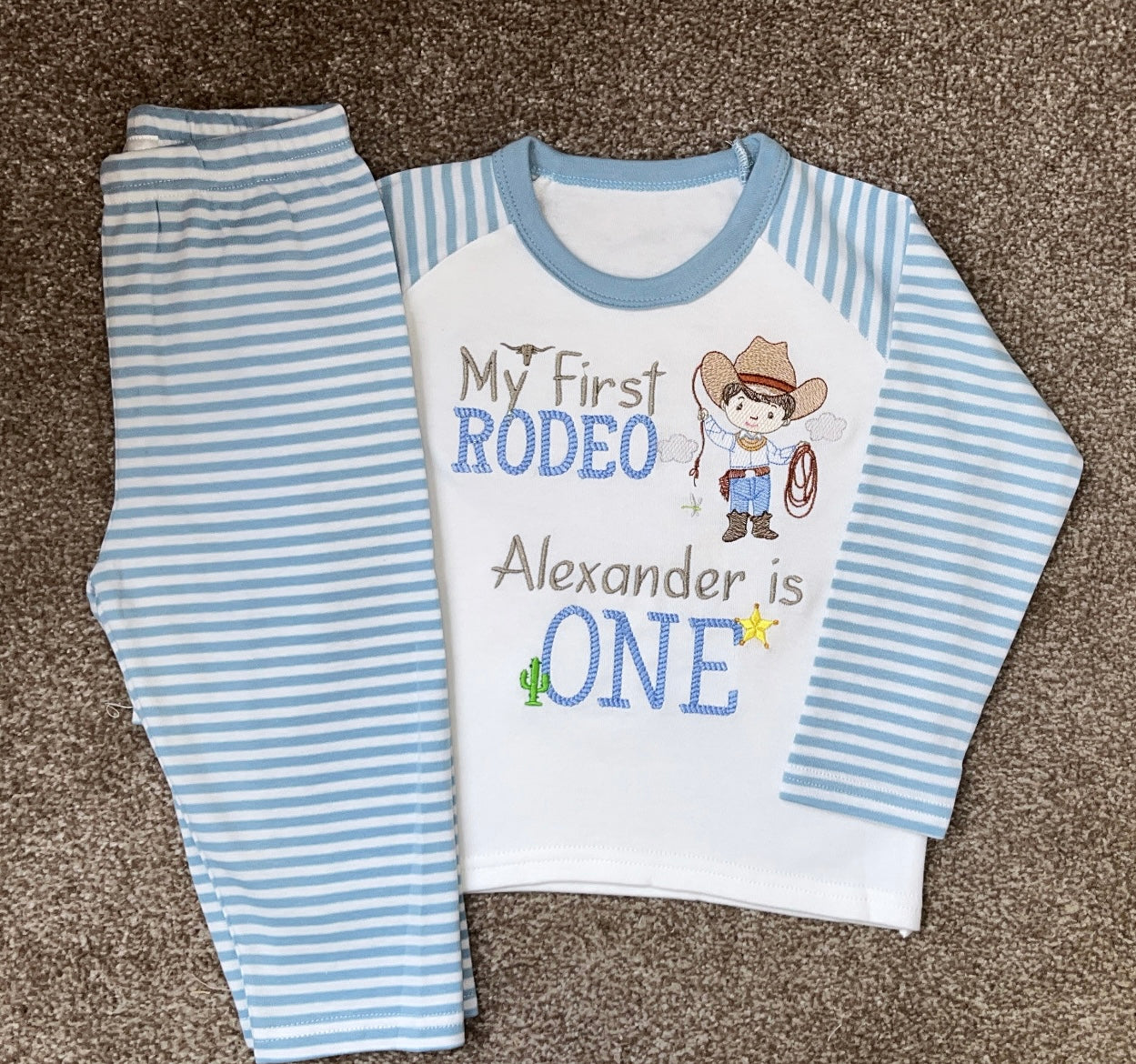 My First Rodeo - 1st Birthday Pyjamas