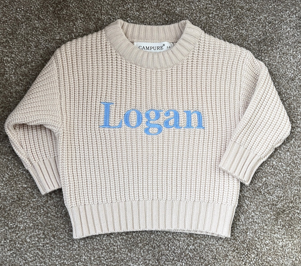 Personalised Knitted Jumper