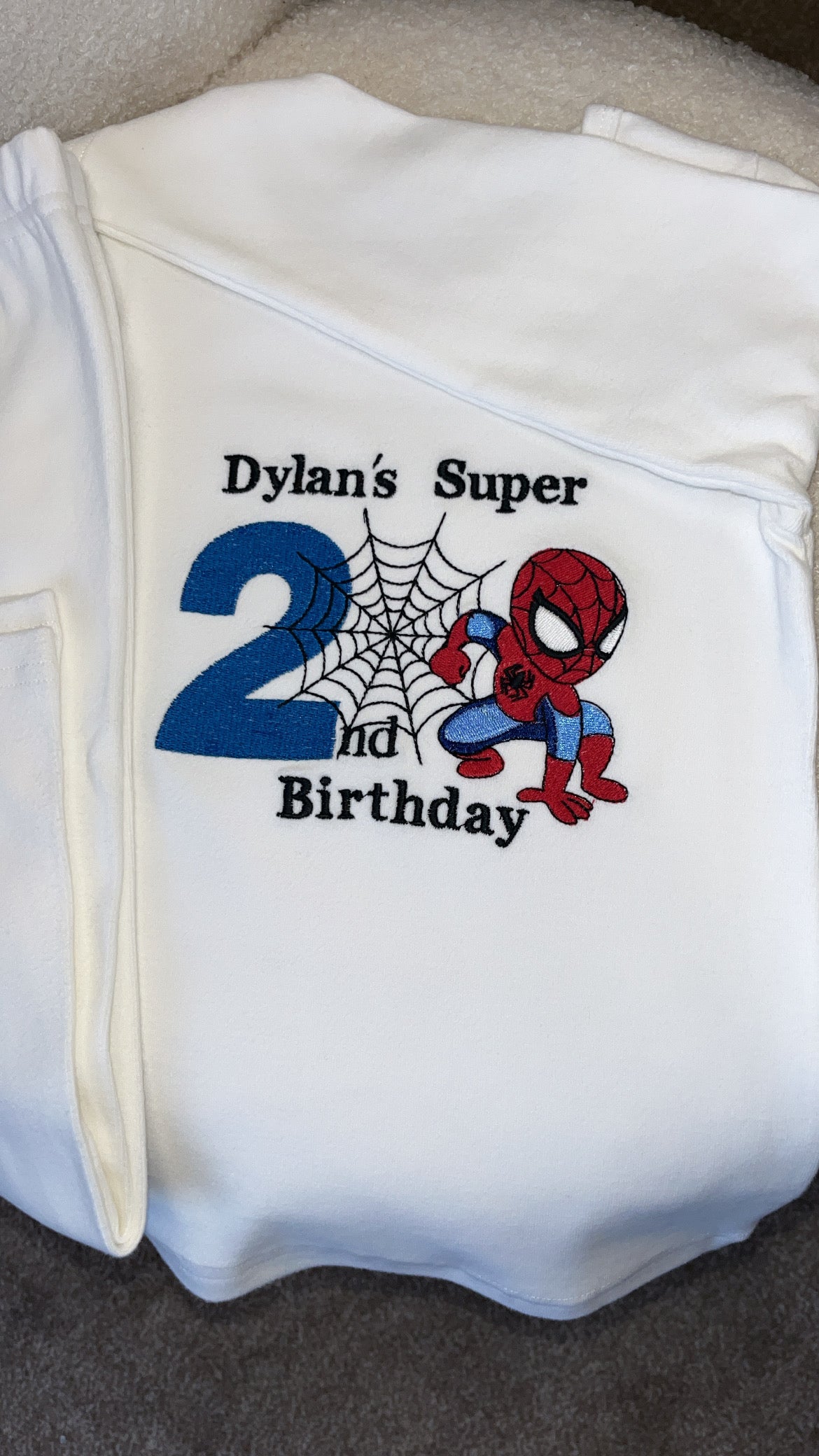 Spider-Man Birthday Pyjamas