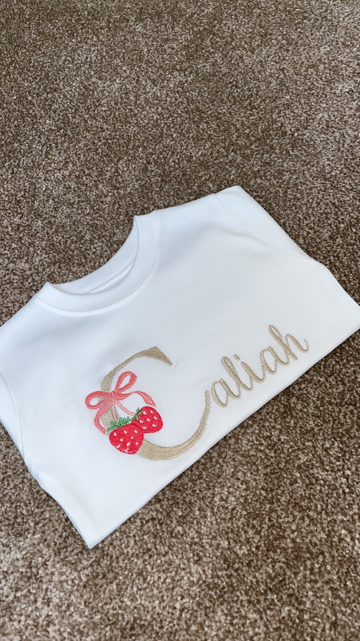 Strawberry Bow T-Shirt