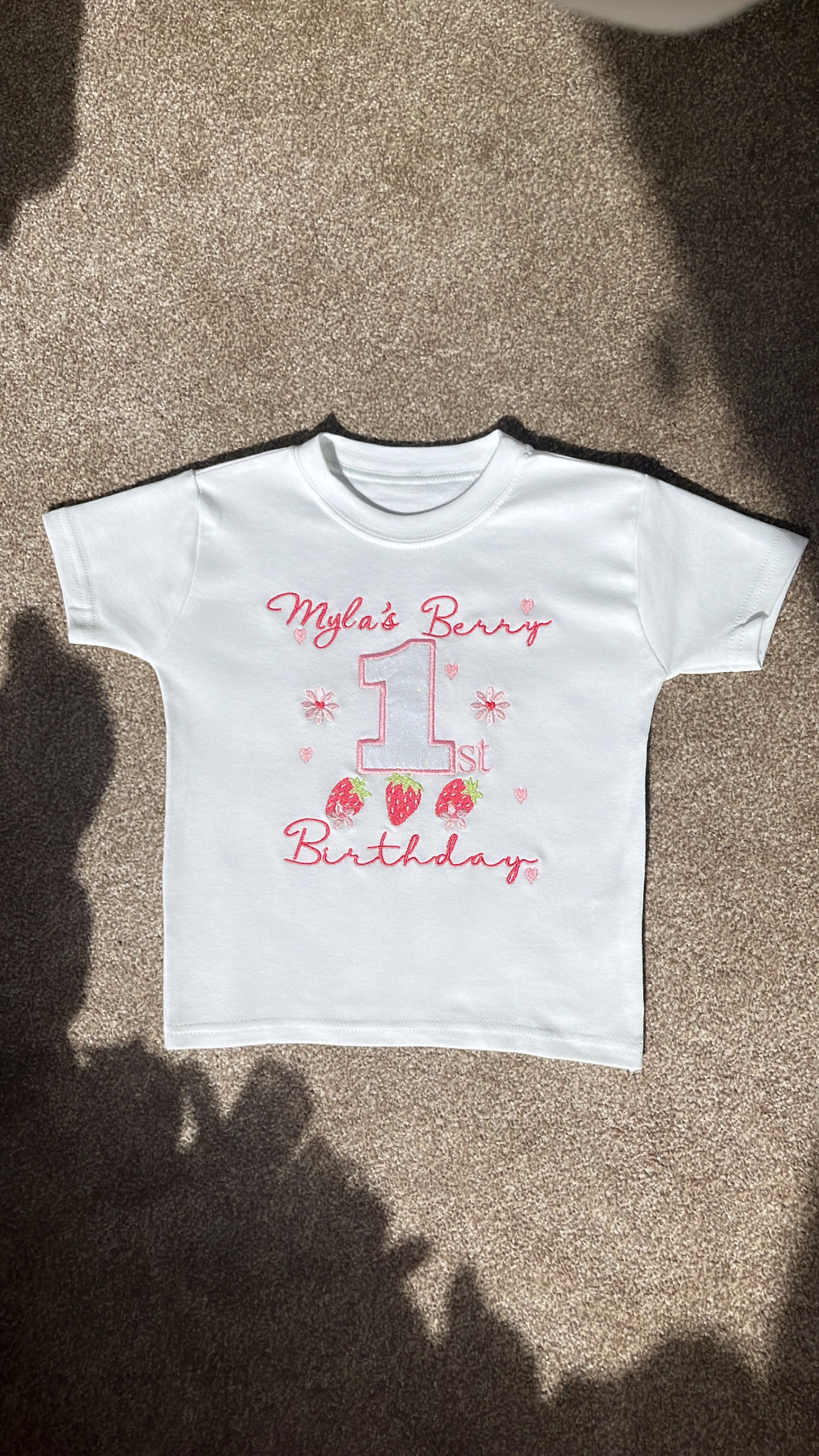 Berry 1st Birthday T-Shirt