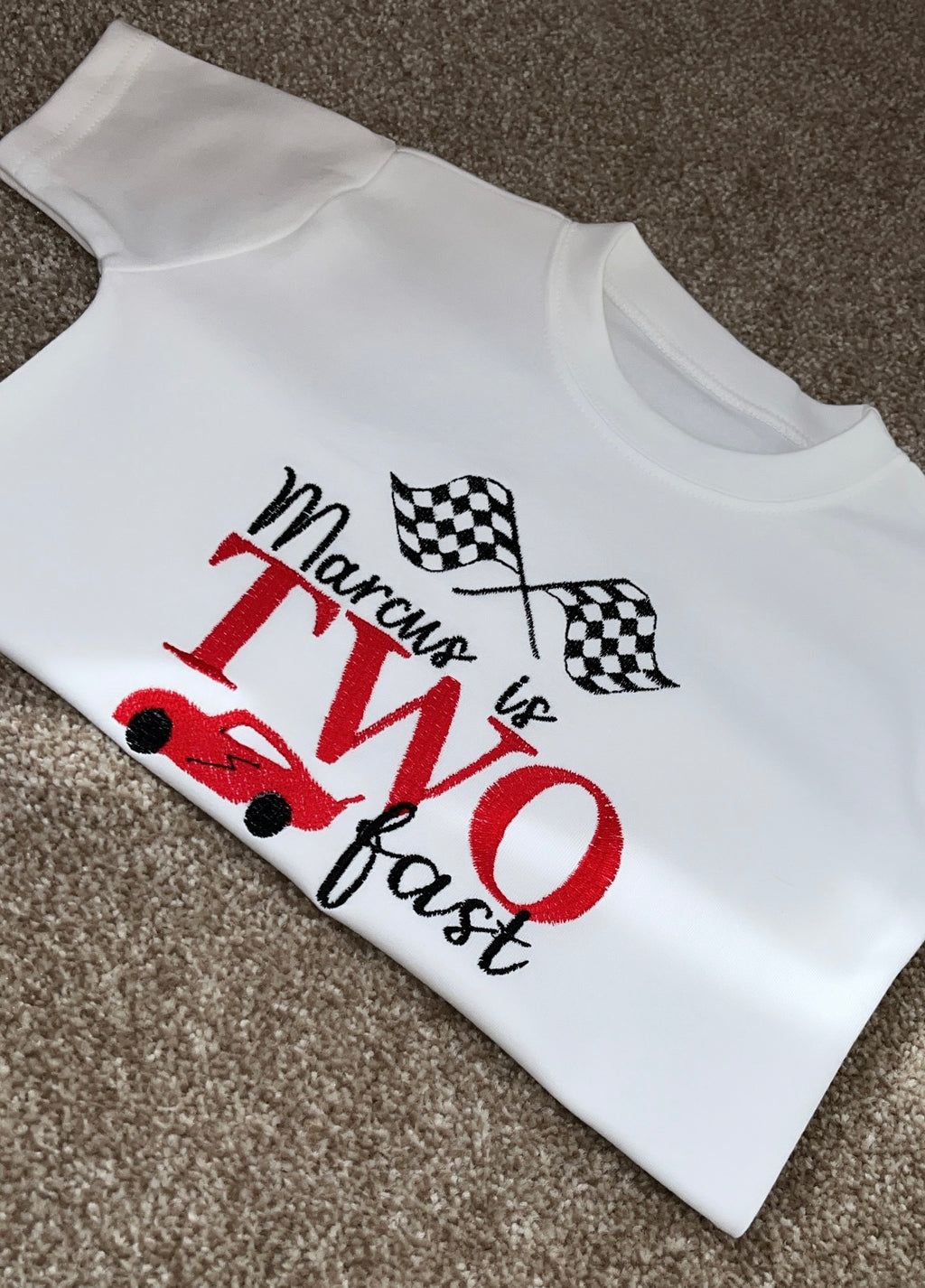 Two Fast - Birthday T-Shirt