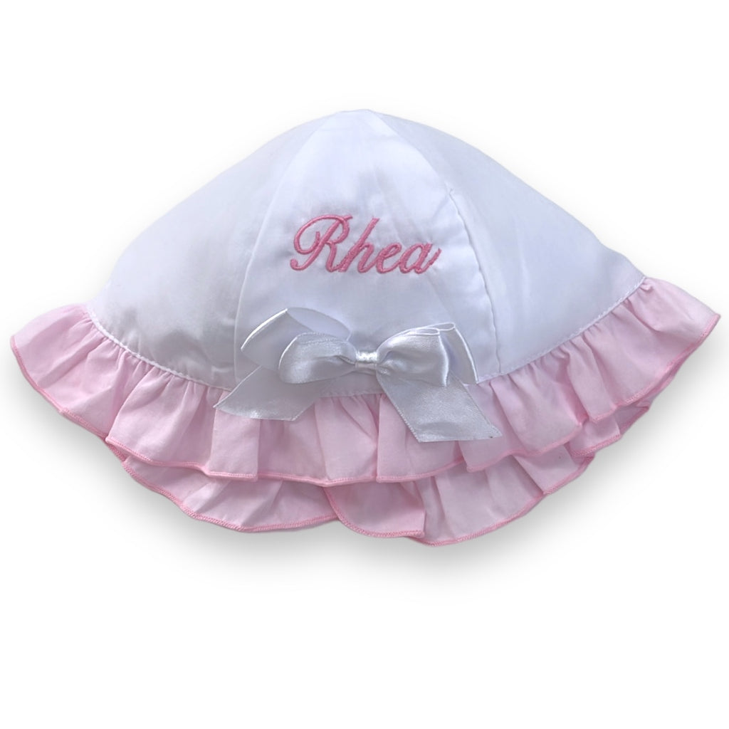 Sunhat with bow
