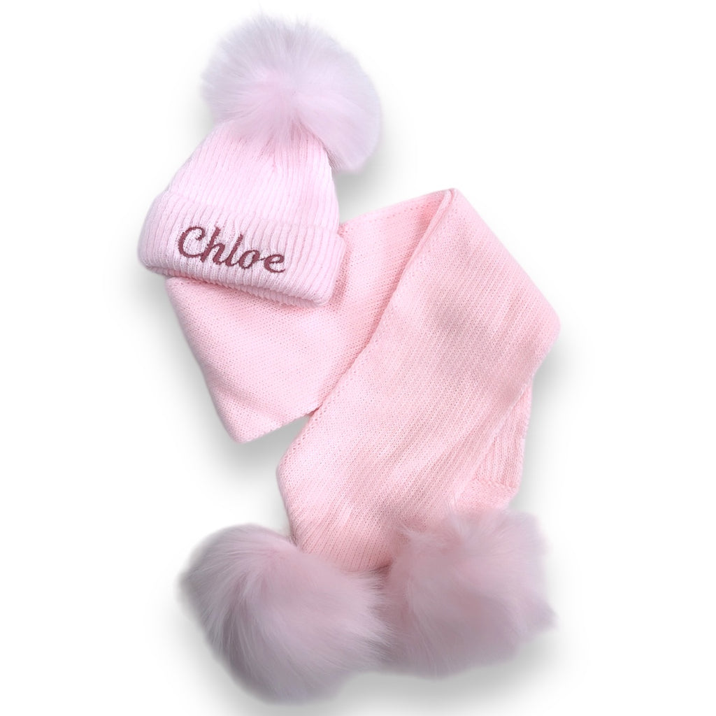 Ribbed Pom Hat
