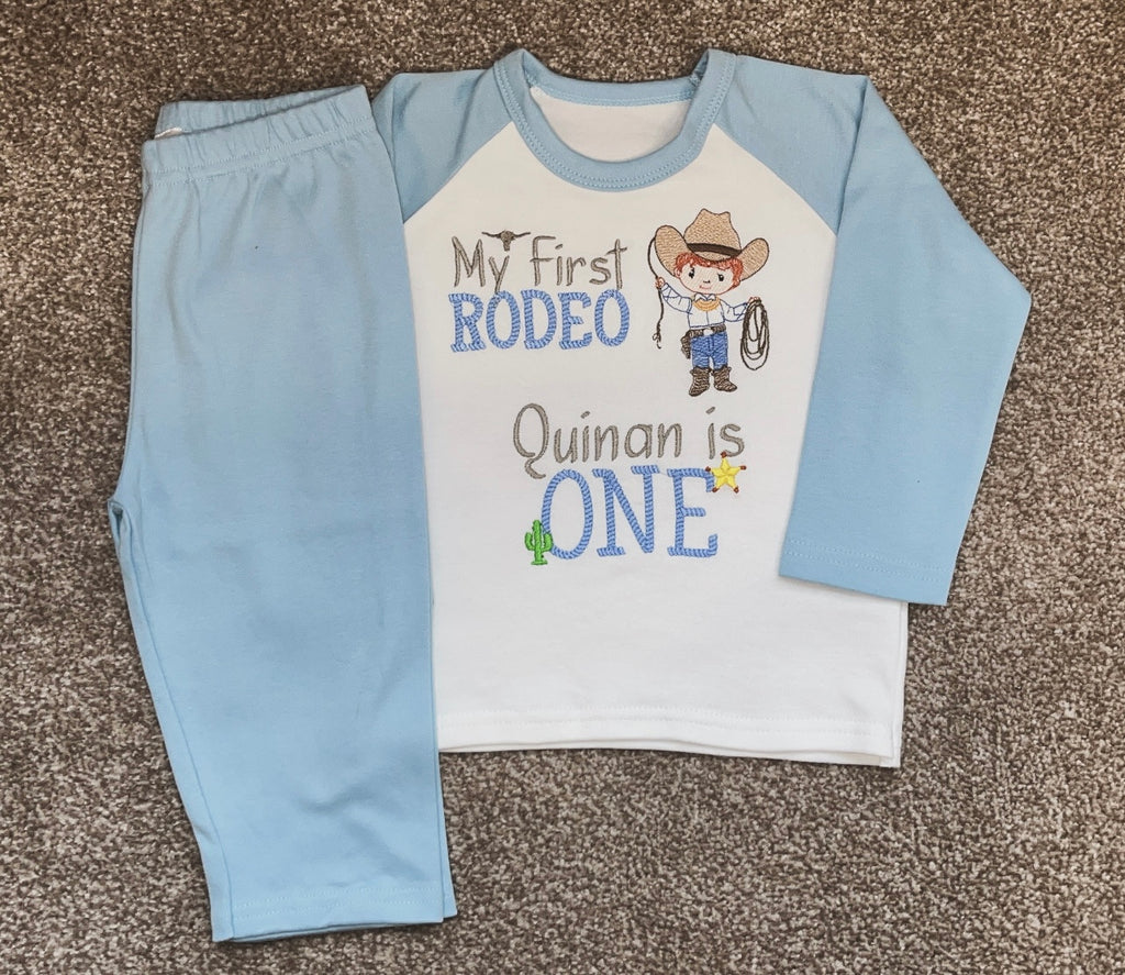 My First Rodeo - 1st Birthday Pyjamas