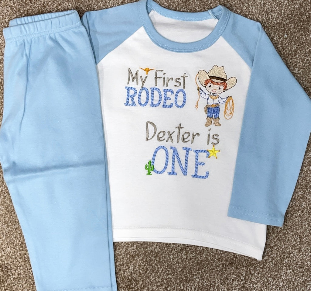 My First Rodeo - 1st Birthday Pyjamas