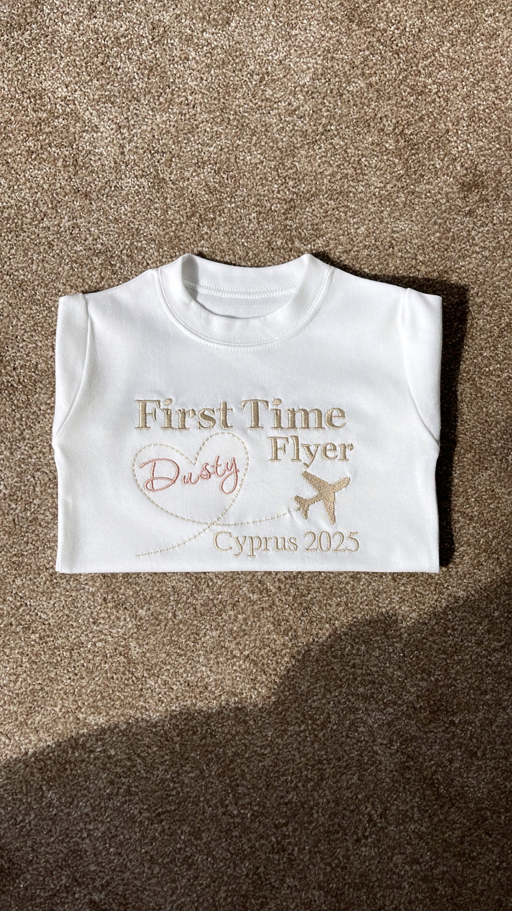 First Time Flyer- Kids Travel Top
