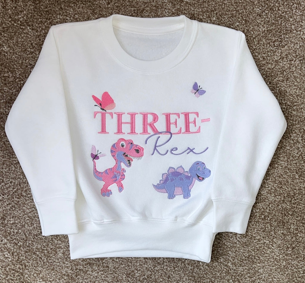 Three-Rex - Birthday T-Shirt