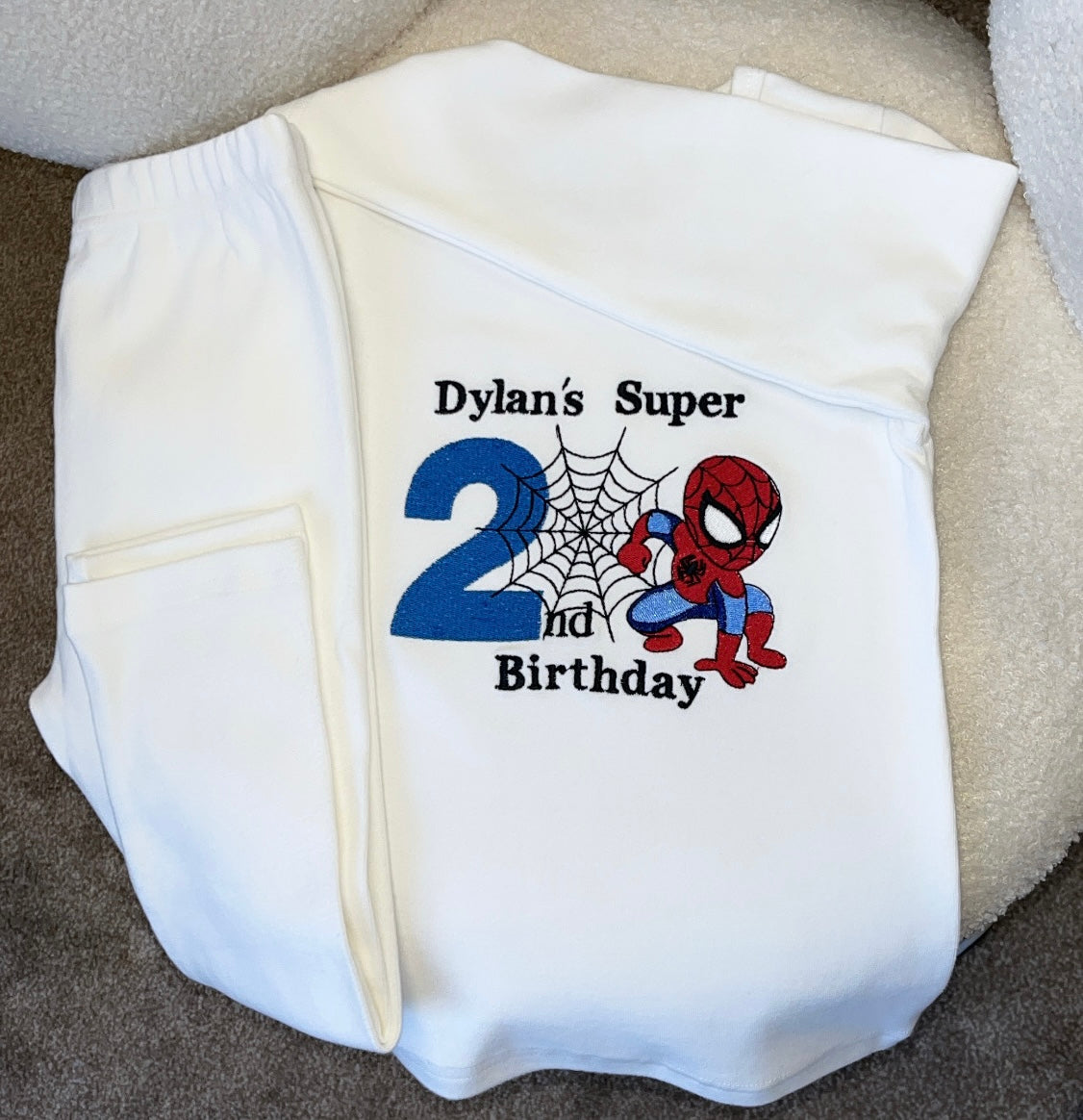 Spider-Man Birthday Pyjamas