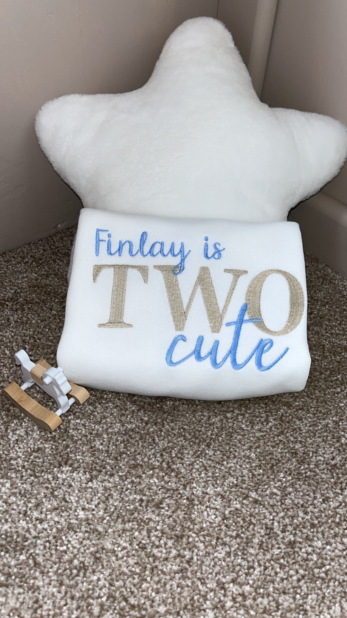 Two Cute - Birthday T-Shirt