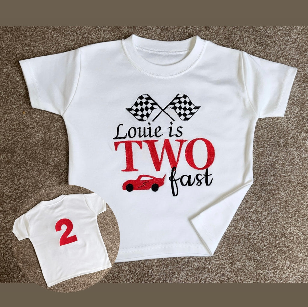 Two Fast - Birthday T-Shirt