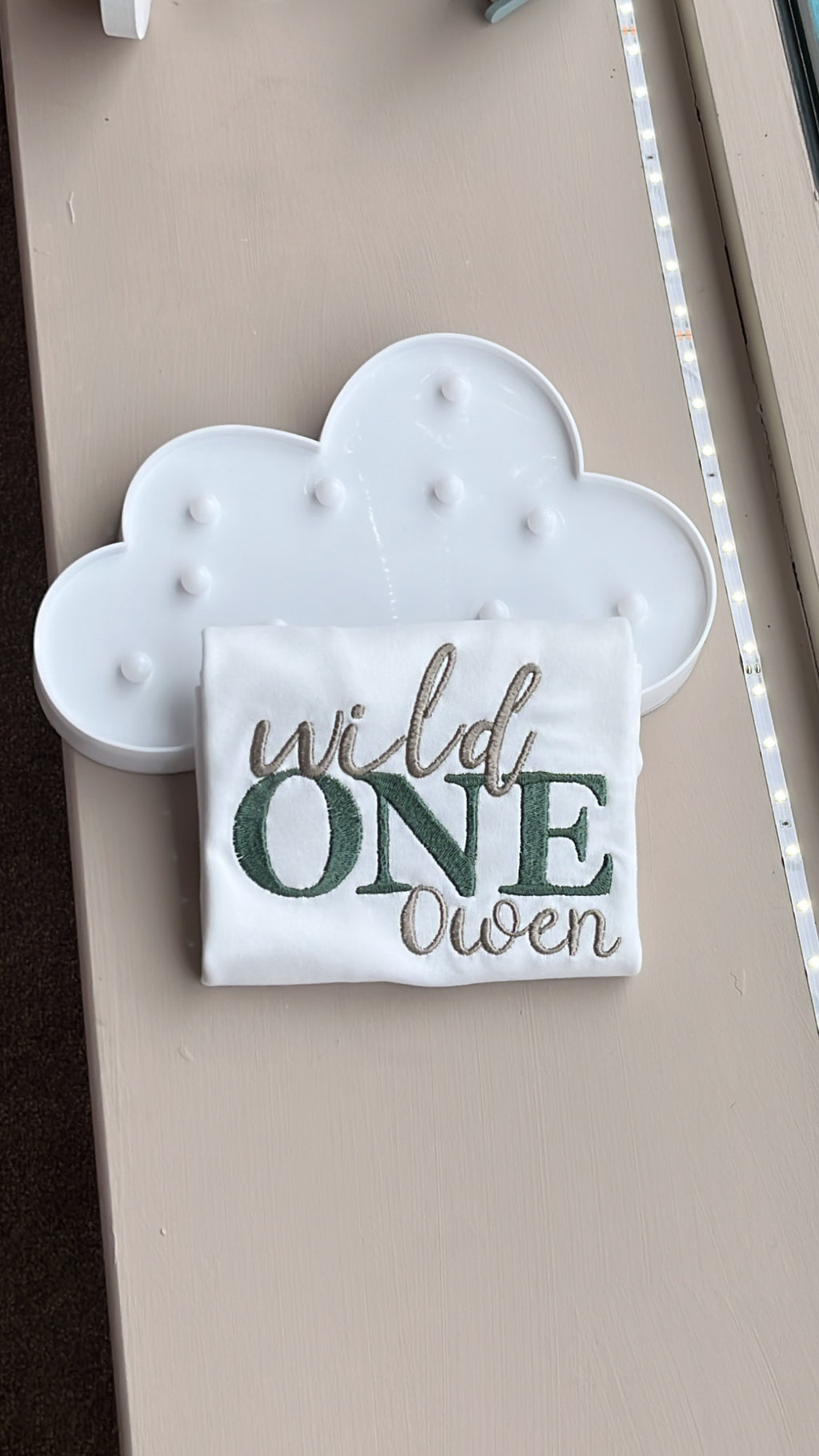 Wild One - Birthday T-Shirt